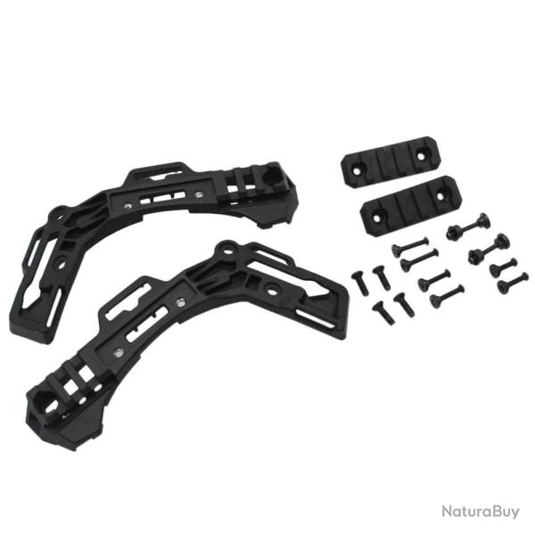 Lunettes casque Wendy 2.0/3.0 VULPO multi-angles - 3.0 Rail Mount BK