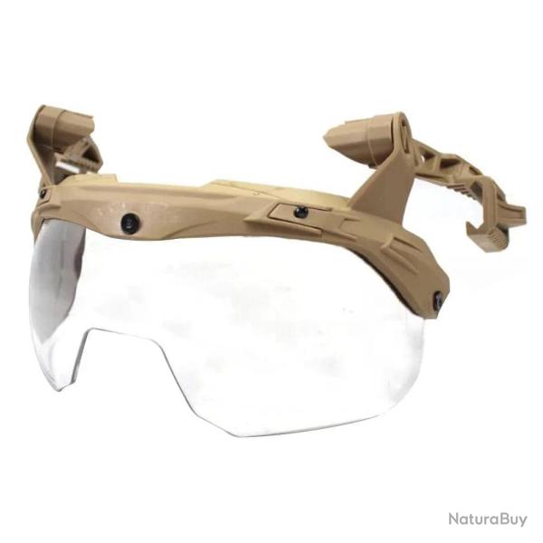 Lunettes casque Wendy 2.0/3.0 VULPO multi-angles - DE Frame White Lens