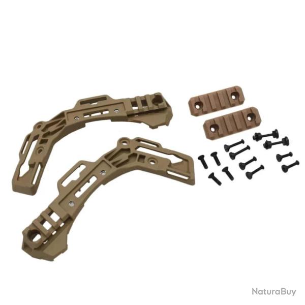 Lunettes casque Wendy 2.0/3.0 VULPO multi-angles - 3.0 Rail Mount DE