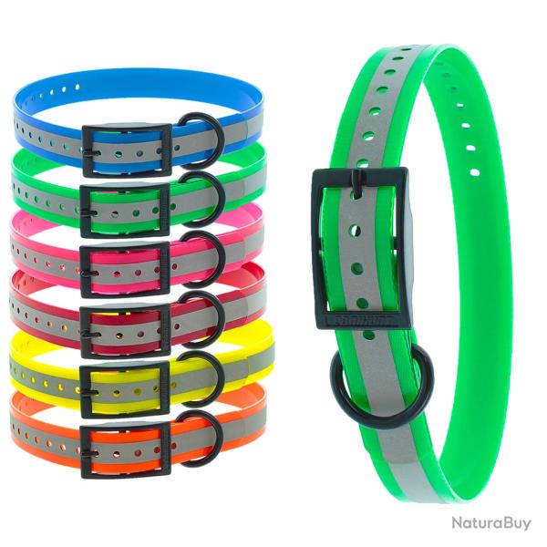Colliers X-TREME r�fl�chissant vert CANIHUNT marque Fran�aise