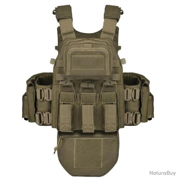 Gilet tactique Sentinel RAV VT-8280 YAKEDA - kaki