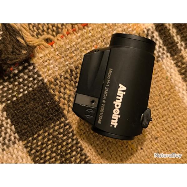 Montage HMS pour Aimpoint micro H