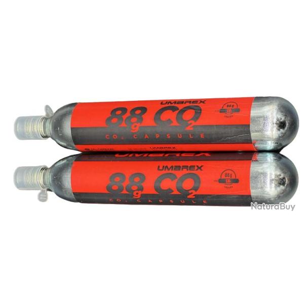 2X Capsule CO2 88 grammes