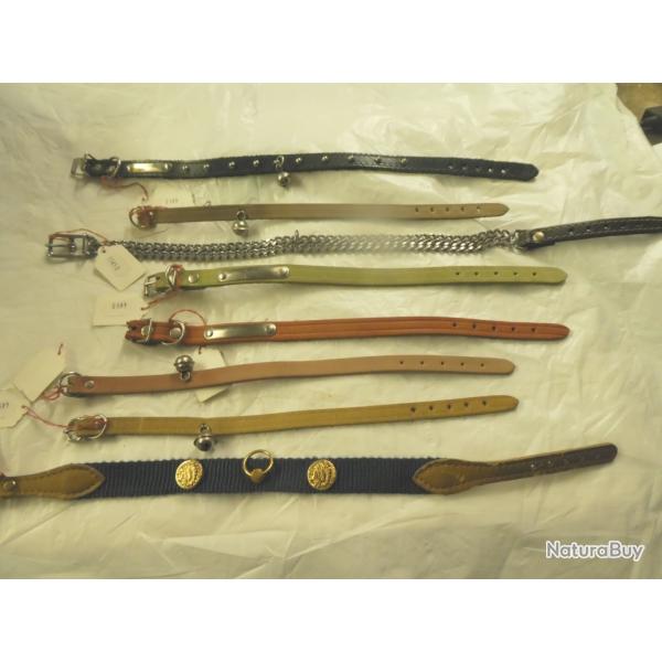 lot de colliers pour petits chiens