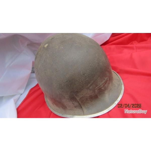 casque US army 1� DFL coque adjudant FR arm�e lib�ration d�barquement Provence JUS ww2 vall�e Rhone