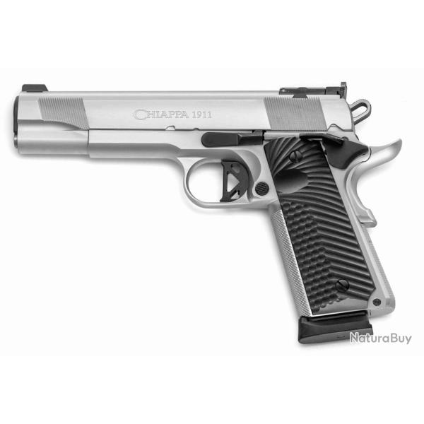 PISTOLET CHIAPPA 1911 EMPIRE GRADE CHROME 45ACP