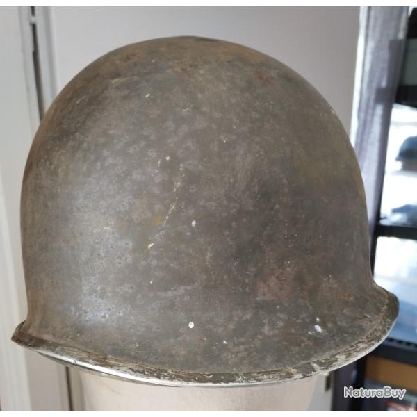 Casque US M1 pattes mobiles avec Liner Westinghouse  WW2 ORIGINAL