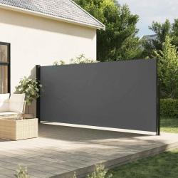 Auvent lat&eacute;ral r&eacute;tractable anthracite 160x300 cm