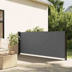 Auvent lat&eacute;ral r&eacute;tractable anthracite 117x300 cm