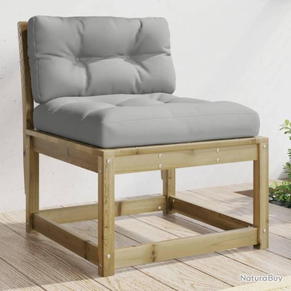 Canap� de jardin avec coussins bois de pin impr�gn�