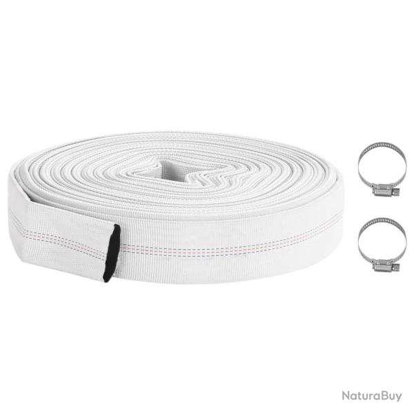 Tuyau d'incendie 20 m 1" PVC