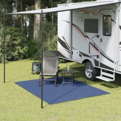 Tapis de tente bleu 2,5x2 m