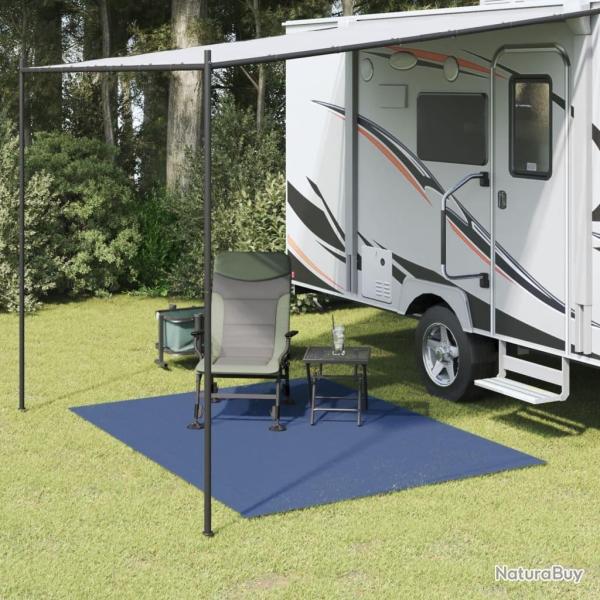 Tapis de tente bleu 2,5x2 m