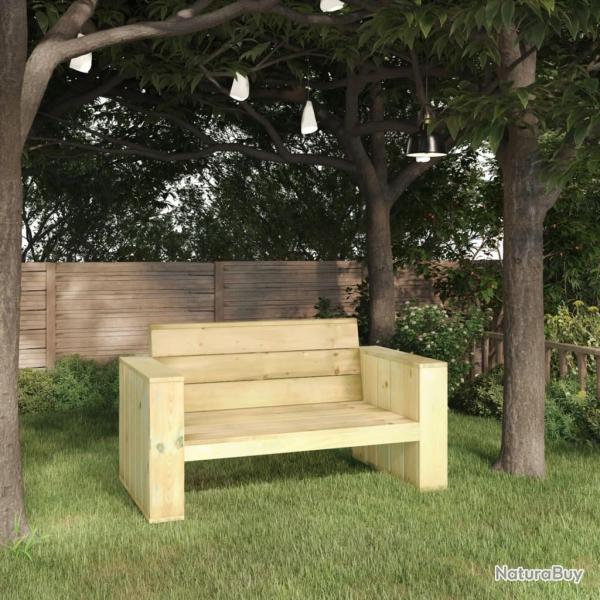 Banc de jardin 139 cm bois de pin impr�gn�