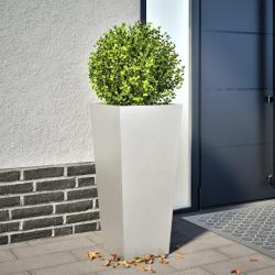 Jardini&egrave;re 35x35x75 cm acier inoxydable
