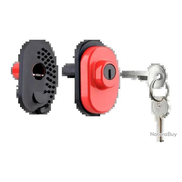 VERROU DE PONTET A CLE UX RED