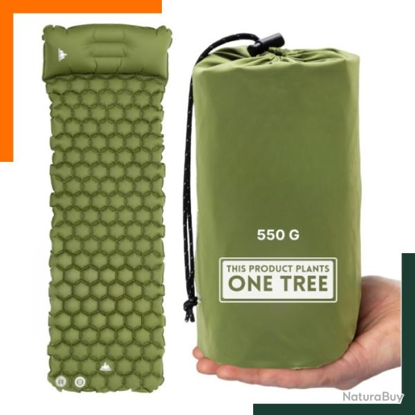 Matelas pneumatique ultral�ger avec oreiller - Garantie 2 ans