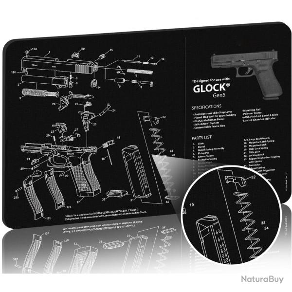 Tapis Glock 42 et Glock 43 - SKX INDUSTRIES