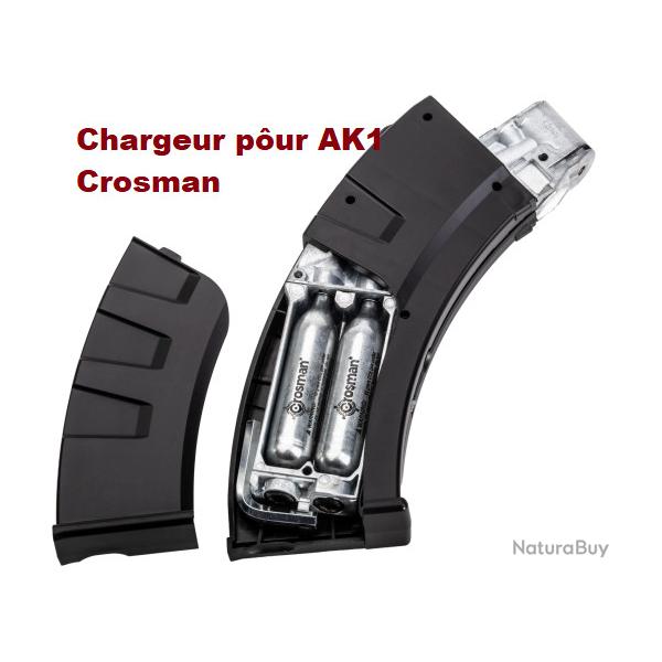 Chargeur pour AK1   � Crosman �/ Cal 4.5  Billes Acier  et Co2