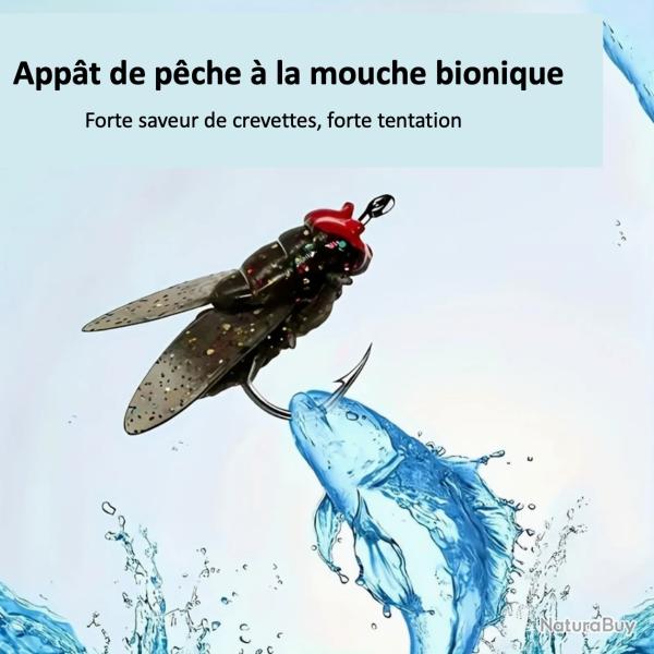 Kit de Leurres de P�che � la Mouche  10 pcs