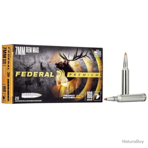 Balles Federal Vital-Shok Trophy Bonded - Cal. 300 Win. Mag - 165 / Par 1