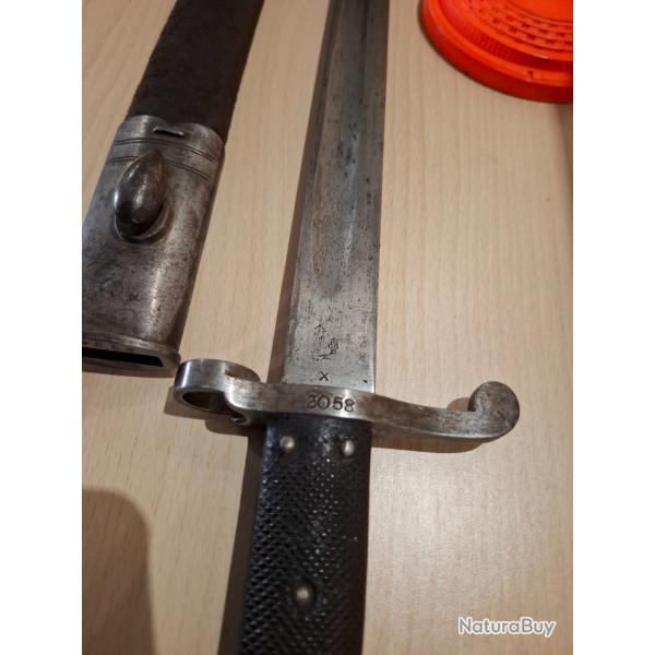 Baonnette MARTINI Henry d'origine (MARK IV)