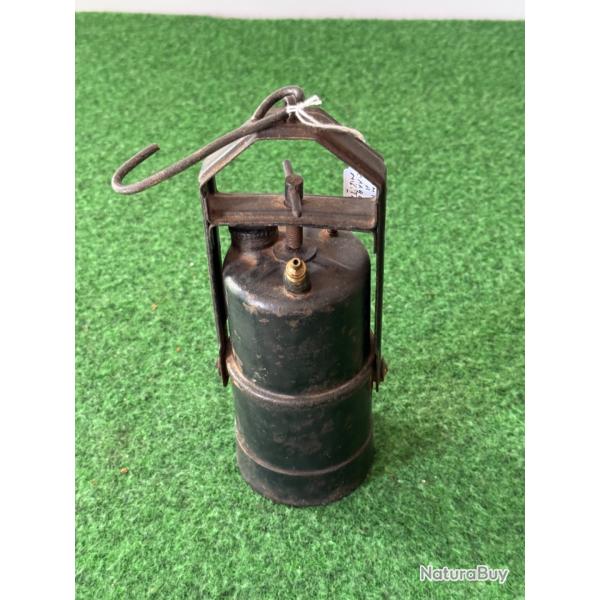 LAMPE  A CARBURE  MILITAIRE  WW 1