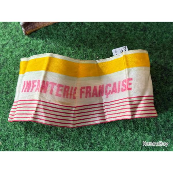BRASSARD  D'INFANTERIE FRAN�AISE  W W 1  /WW 2