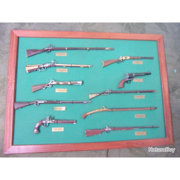 tableaux de reproductions d'armes