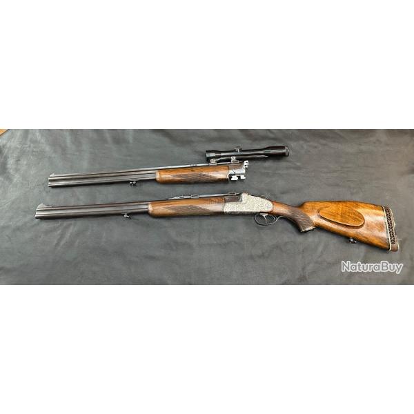 Express Krieghoff ULM 9,3x74r r + Canon mixte 243 win et 20/70