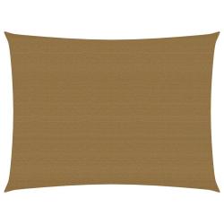 Voile d'ombrage 160 g/m&sup2; taupe 3 x 4 m PEHD 02_0009314