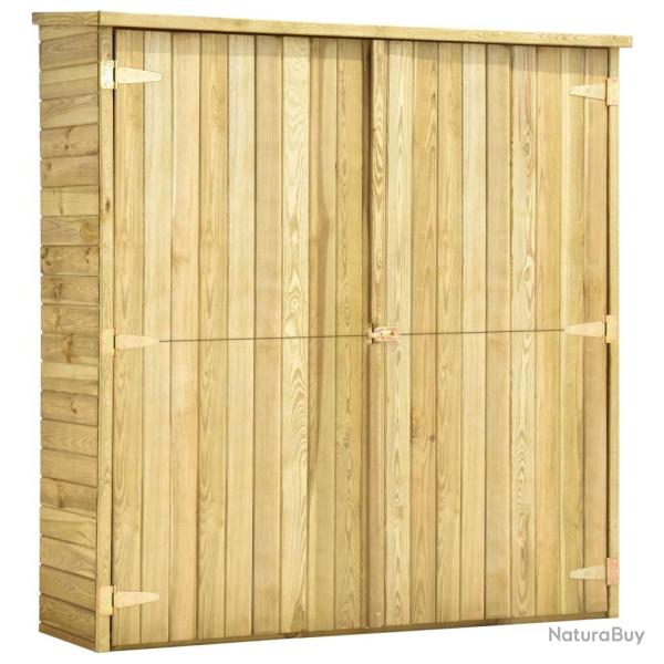 Abri de jardin cabane cabanon maison de stockage remise ext�rieur hangar outils robuste 163 x 50 x