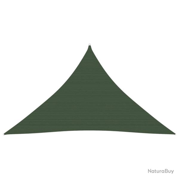 Voile toile d'ombrage parasol 160 g/m� vert fonc� 2,5 x 2,5 x 3,5 m PEHD 02_0009406