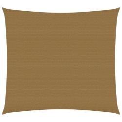 Voile d'ombrage 160 g/m&sup2; taupe 6 x 6 m PEHD 02_0009335