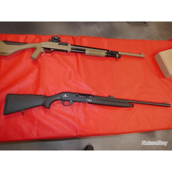 Fusil MAROCCHI IFIRST SLUG 12/76 crosse synth�tique canon de 60 cm