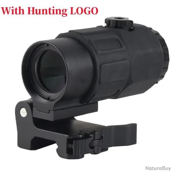 Viseur d'arme holographique avec anneau 68MOA et rticule 1 MOA -*G45 NOIR -* LIVRAISON GRATUITE !!