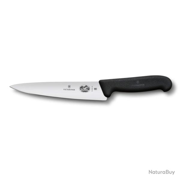 Victorinox 5.2003.19 Couteau � D�couper, Fibrox 19 cm