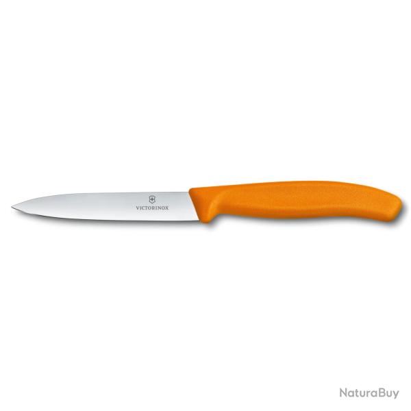 Victorinox 6.7706.L119 Couteau D'office Swiss Classic, Orange 10cm