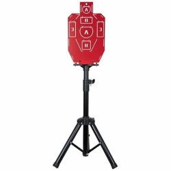 Lot de cibles d'entra&icirc;nement rouges sur tr&eacute;pied ABC Specna Arms