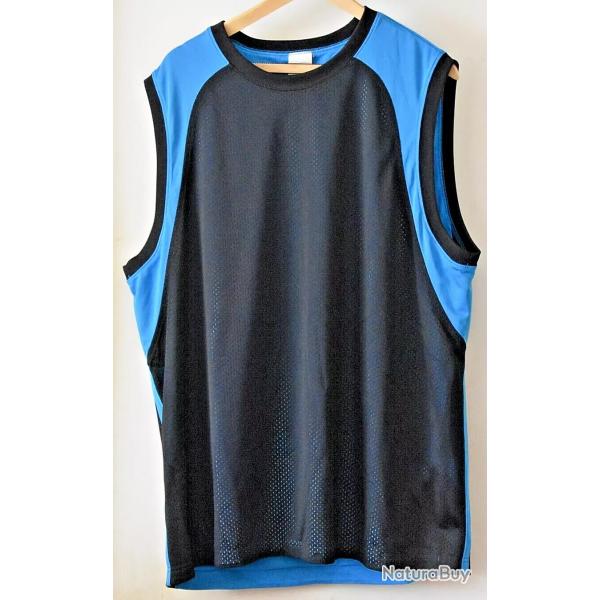 Maillot Basket Reebock- Noir & Bleu