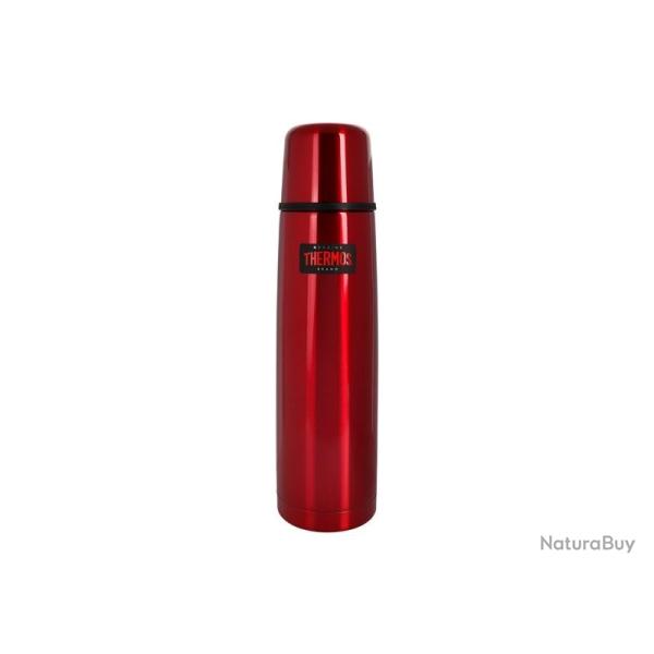 BOUTEILLE ISOTHERME LIGHT & COMPACT 1L ROUGE
