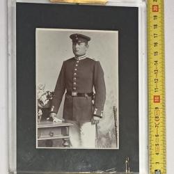 Cadre photo Officier BADE Prussien guerre 14/18 WW1