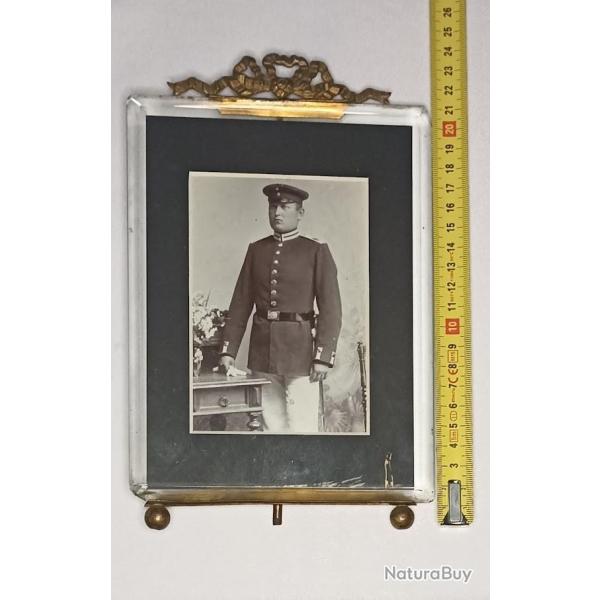 Cadre photo Officier BADE Prussien guerre 14/18 WW1
