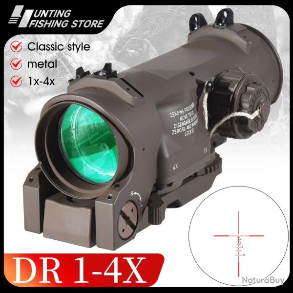 Lunette de vise  usage touristique 4.2 Brown--20-22mm- LIVRAISON GRATUITE- PAIEMENT 3/4 FOIS !