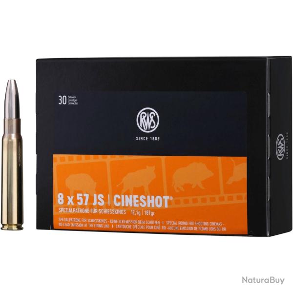 8x57 IS Cineshot 187grs. (Calibre: 8x57 IS)