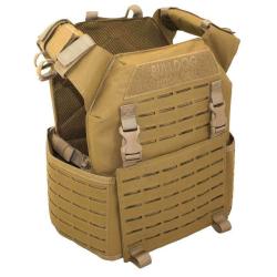Gilet porte-plaques Bulldog Tactical Gear Kinetic - Coyote / M (76 - 99 cm) / Non