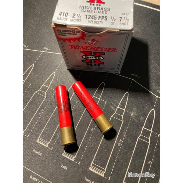 Cartouche collection cal 410 mini magnum 65