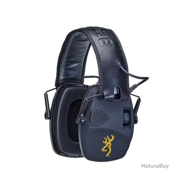 Casque BROWNING de protection �lectronique fox noir