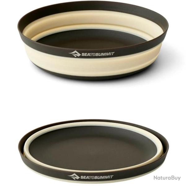 Bol pliable Sea to Summit Frontier Collapsible Bowl L blanc