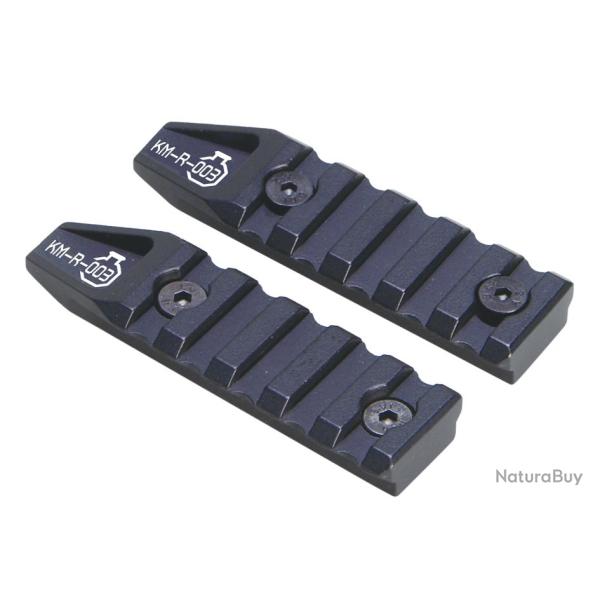 Ares Lot De 2 Rails 3" Pour Keymod